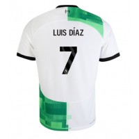 Camisa de time de futebol Liverpool Luis Diaz #7 Replicas 2º Equipamento 2023-24 Manga Curta